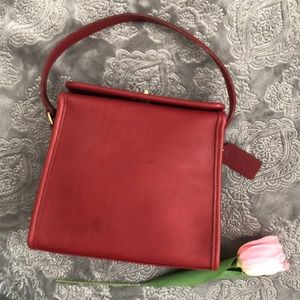 Gorgeous vintage Coach legacy leather bag
